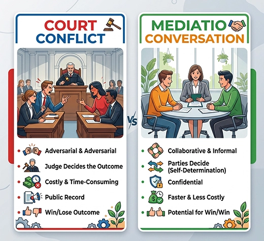 Child custody agreement mediation in Chicago