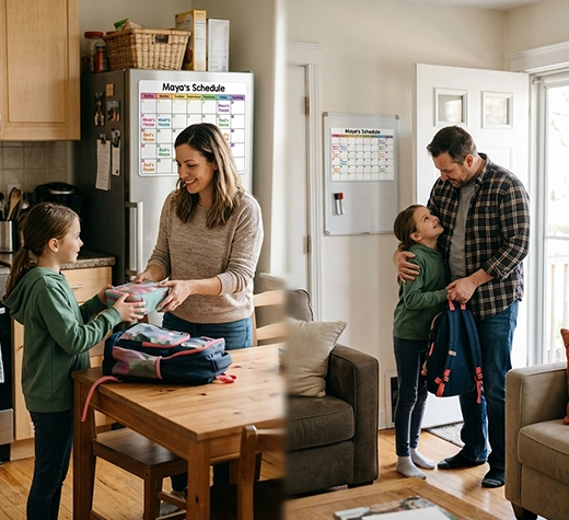Mediation for unmarried parents discussing parenting plans
