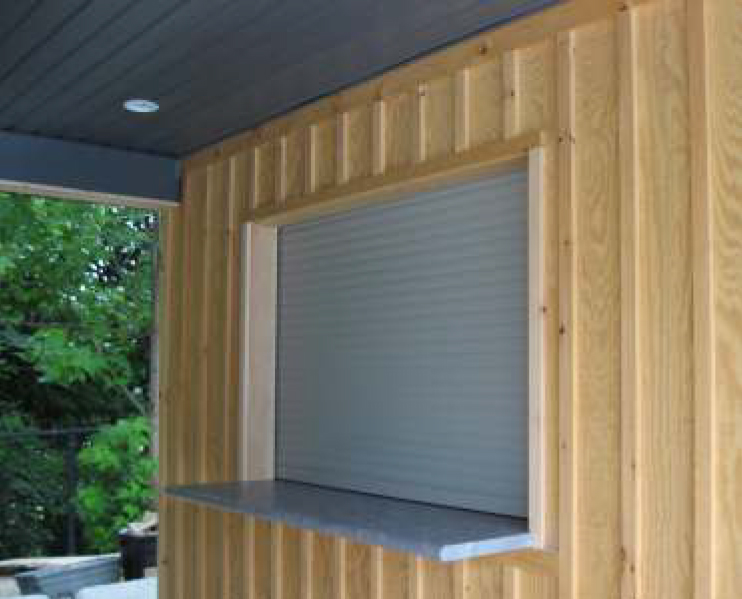 Roll Shutters for your Cabana