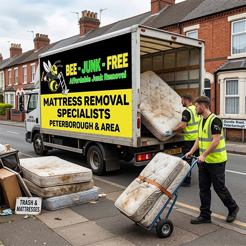 Commercial mattress disposal services in Peterborough