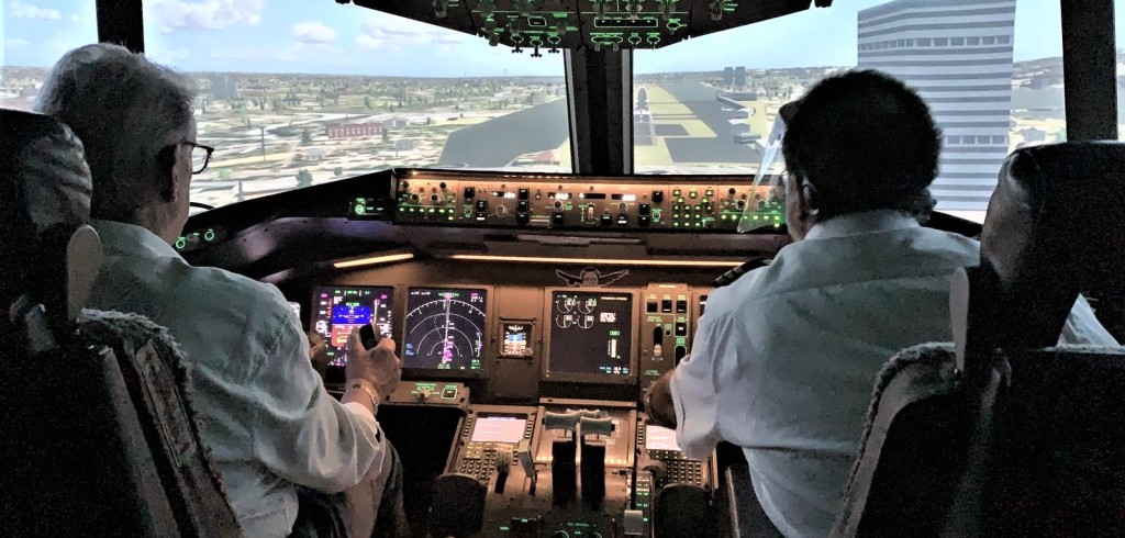 Landing at London City Centre Airport