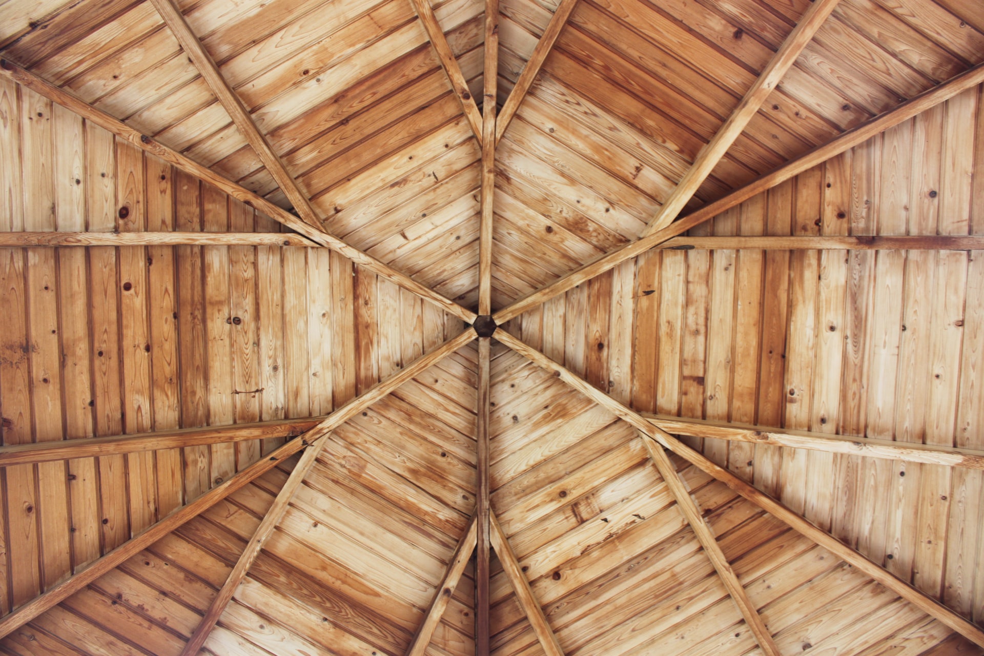 wood ceiling