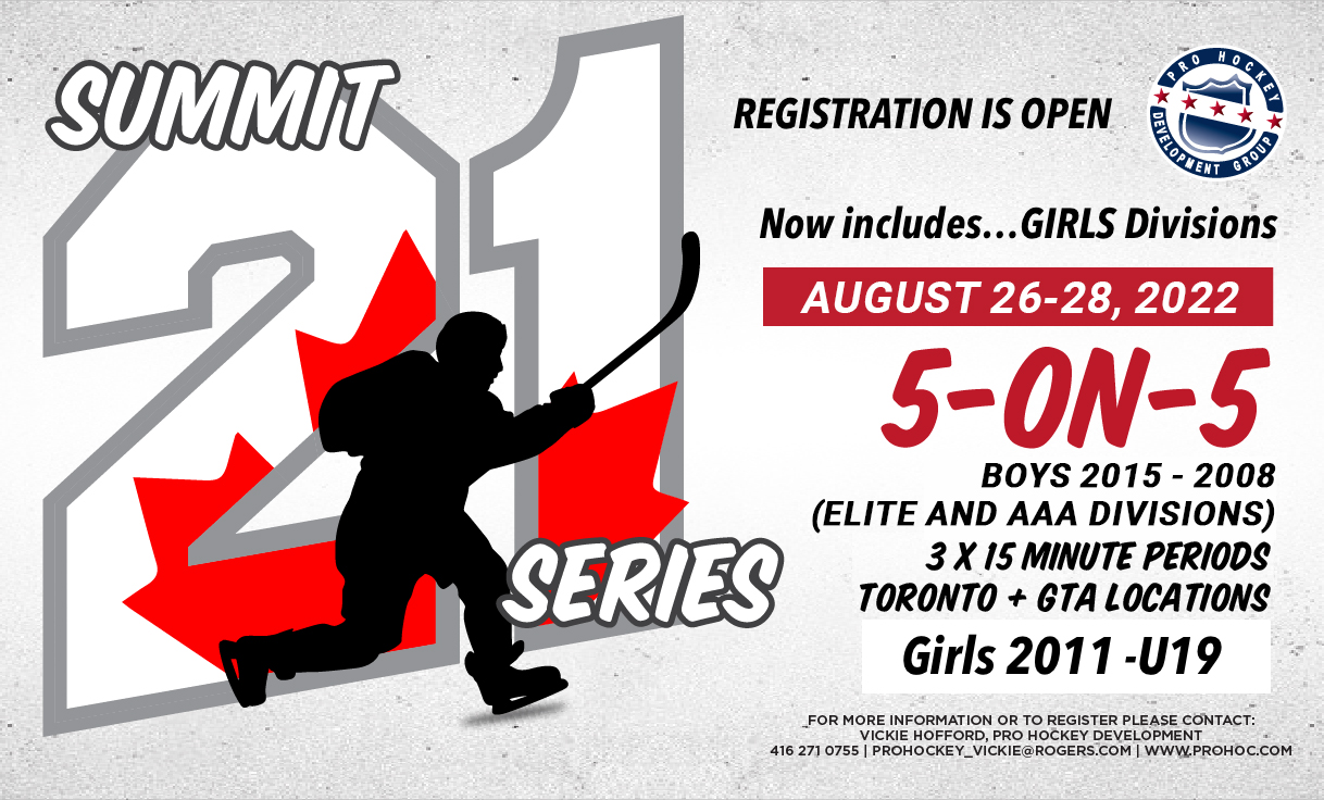 2022 Summit Series - Girls and Boys Hockey Tournament Canada by Pro Hockey Development Group
