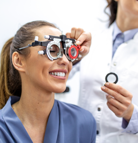 Comprehensive vision exam in London Ontario