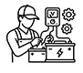 Fire alarm control panel inspection commercial property