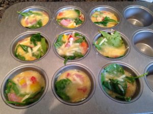 Muffin-tin Frittata’s: