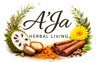 AJA HERBAL LIVING logo