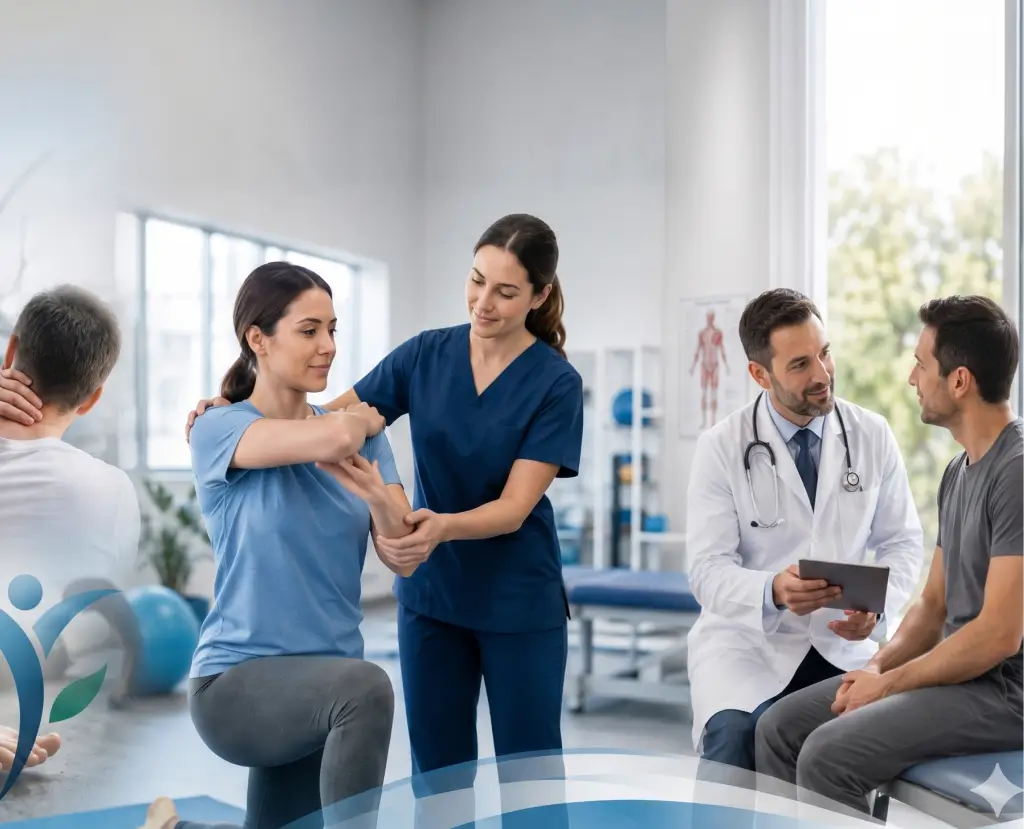 Patients entering a medicine & rehab center in Fort Myers, FL for care